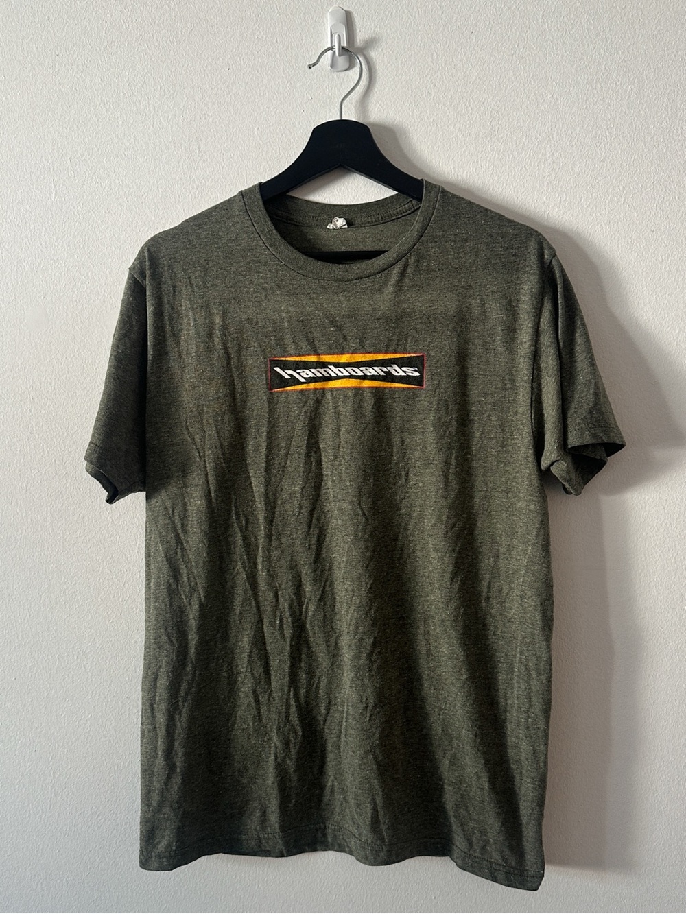 Optima Hamboards Grey T-Shirt Size Medium